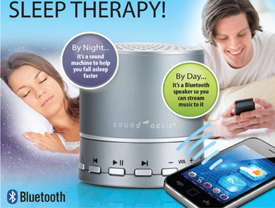 Sound Oasis Sleep Sound Therapy System with Bluetooth