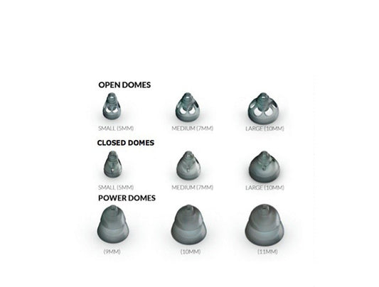 Smokey Hearing Aid Domes (Pack of 10)